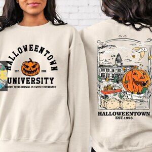 Halloweentown Est 1998 Halloween Town Halloweento Shirt Sweatshirt sand